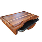 Tábua para Churrasco Smart com Gaveta Premium 45x30cm