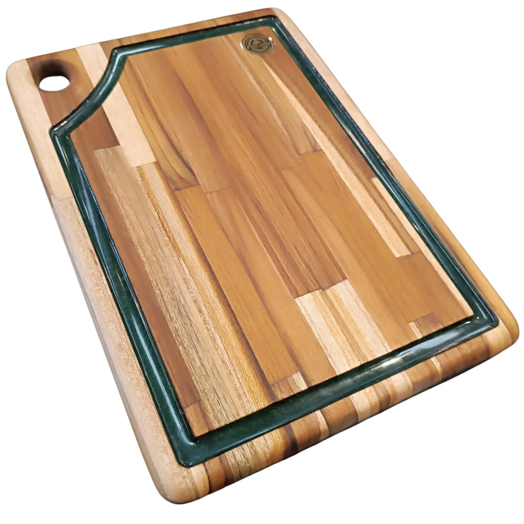 Tábua Gourmet Yolanda 35x25cm Canaleta Resinada