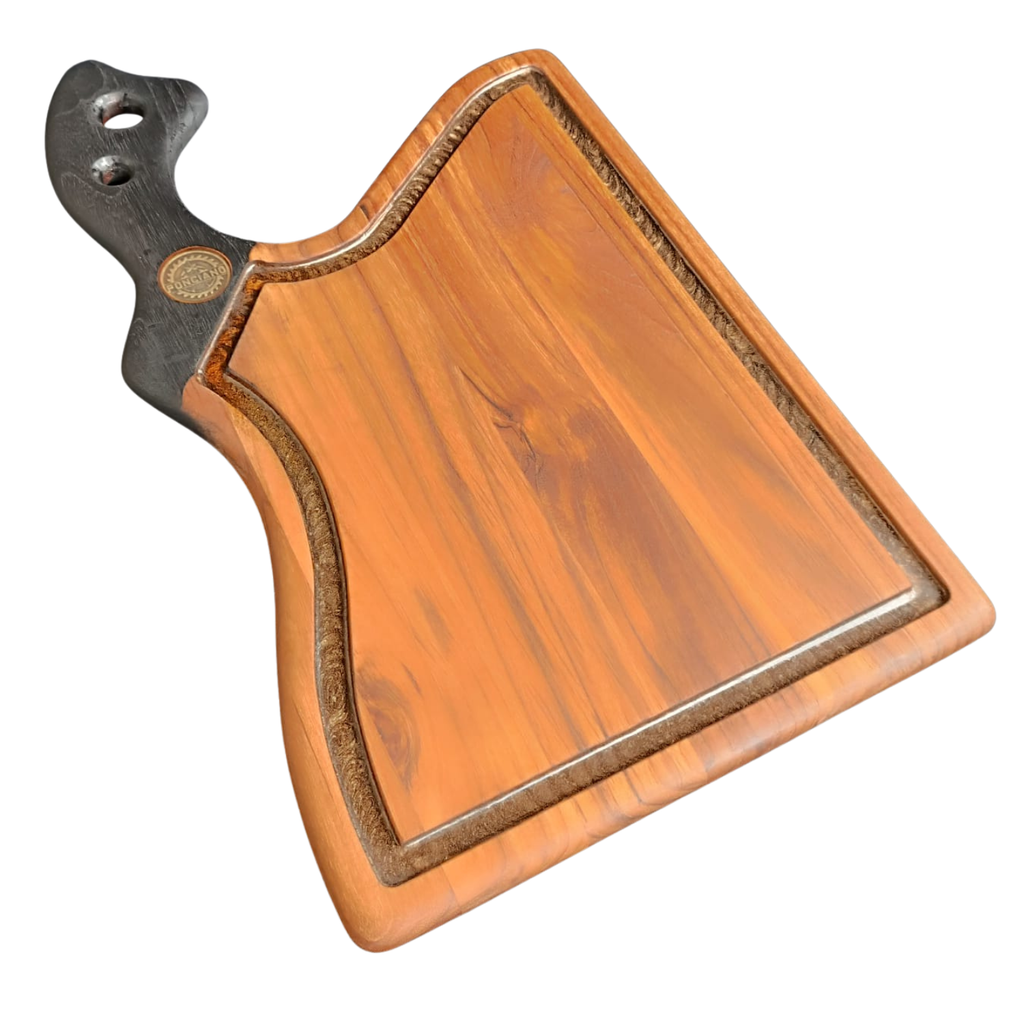 Tábua Califórnia Formato Cutelo Cabo Shou Sugi Ban