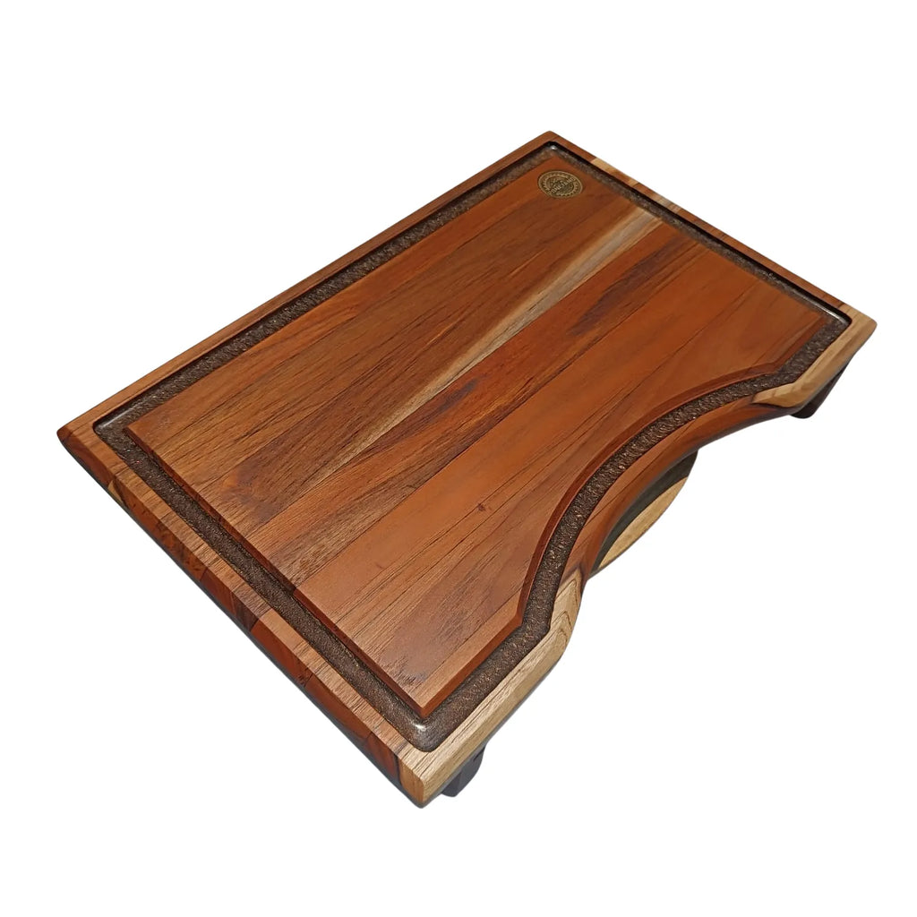 Tábua para Churrasco Smart com Gaveta Premium 45x30cm