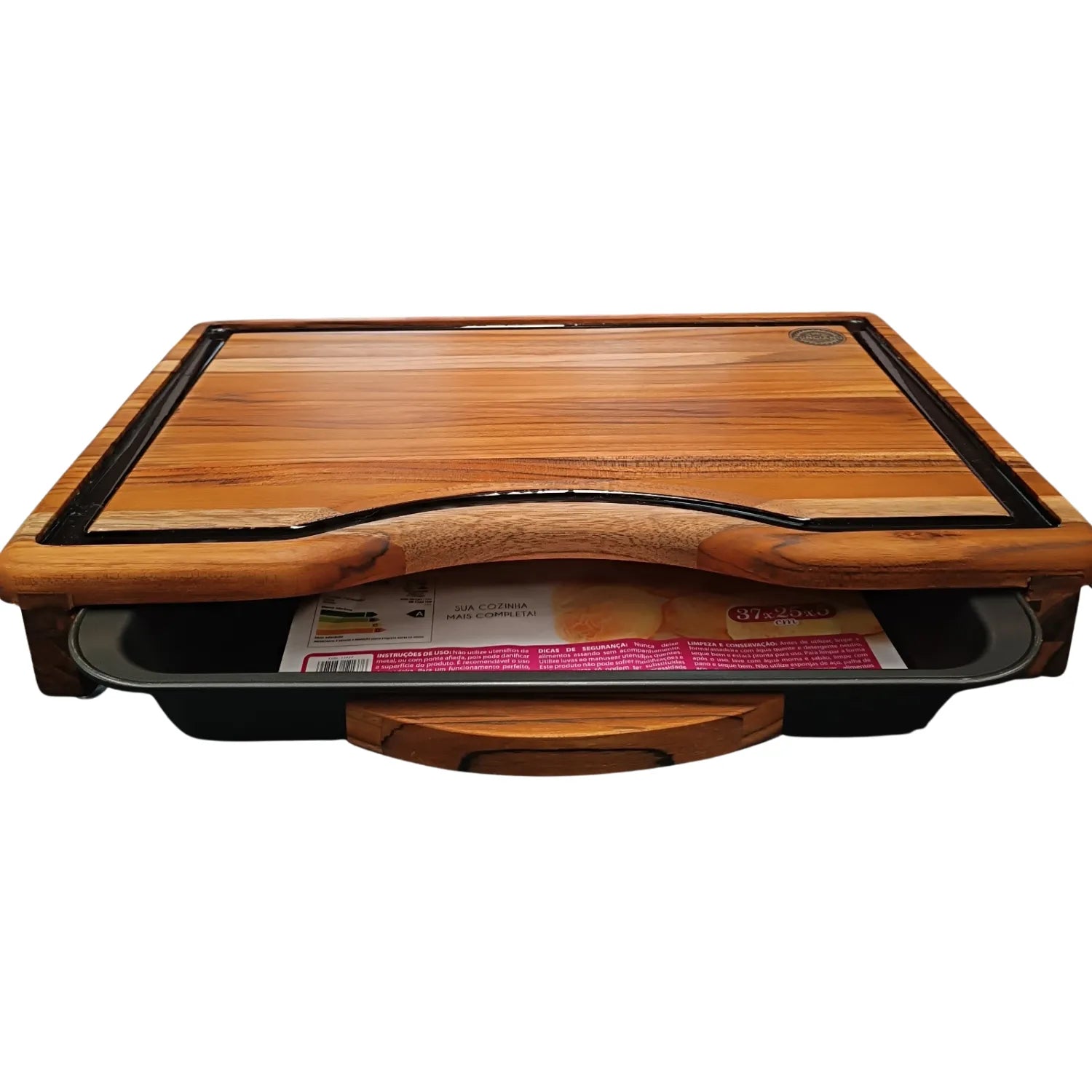 Tábua para Churrasco Smart com Gaveta Premium 45x30cm