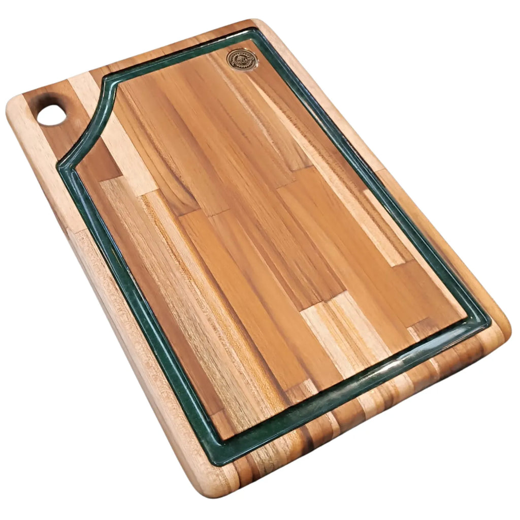 Tábua Gourmet Yolanda 35x25cm Canaleta Resinada