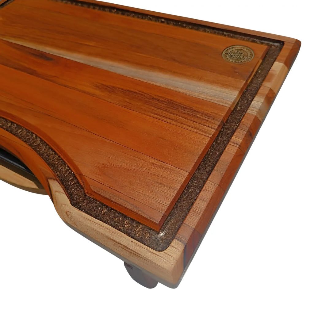 Tábua para Churrasco Smart com Gaveta Premium 45x30cm