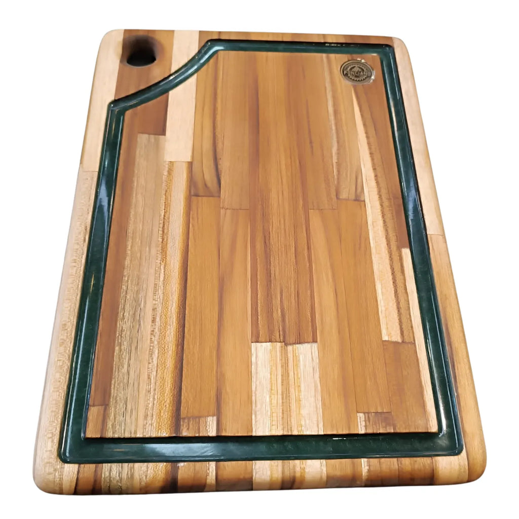 Tábua Gourmet Yolanda 35x25cm Canaleta Resinada