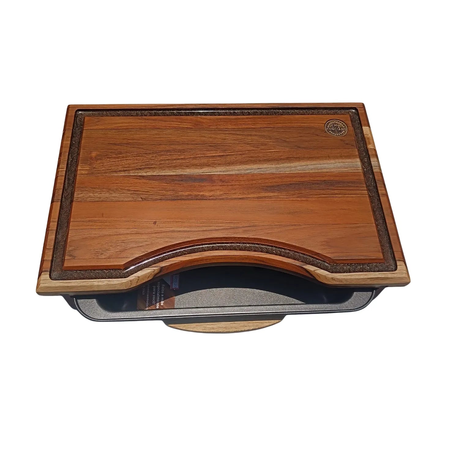 Tábua para Churrasco Smart com Gaveta Premium 45x30cm