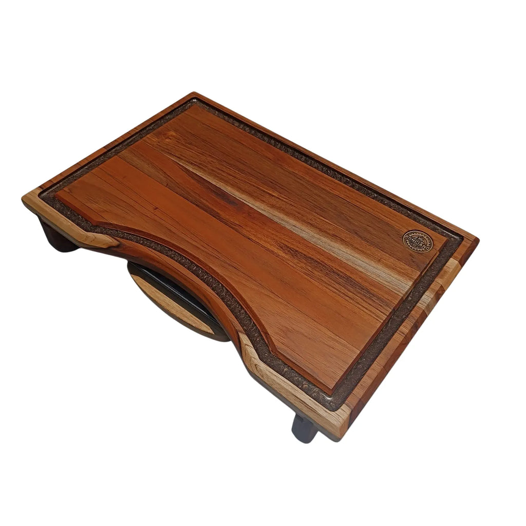 Tábua para Churrasco Smart com Gaveta Premium 45x30cm