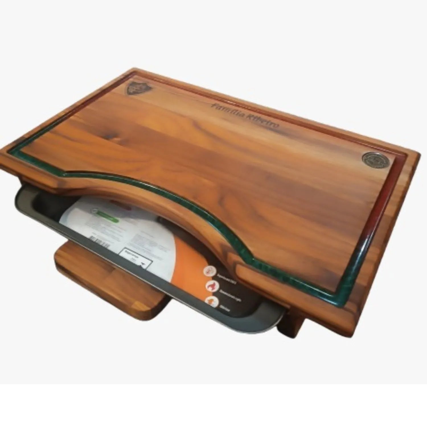 Tábua para Churrasco Smart com Gaveta Premium 45x30cm