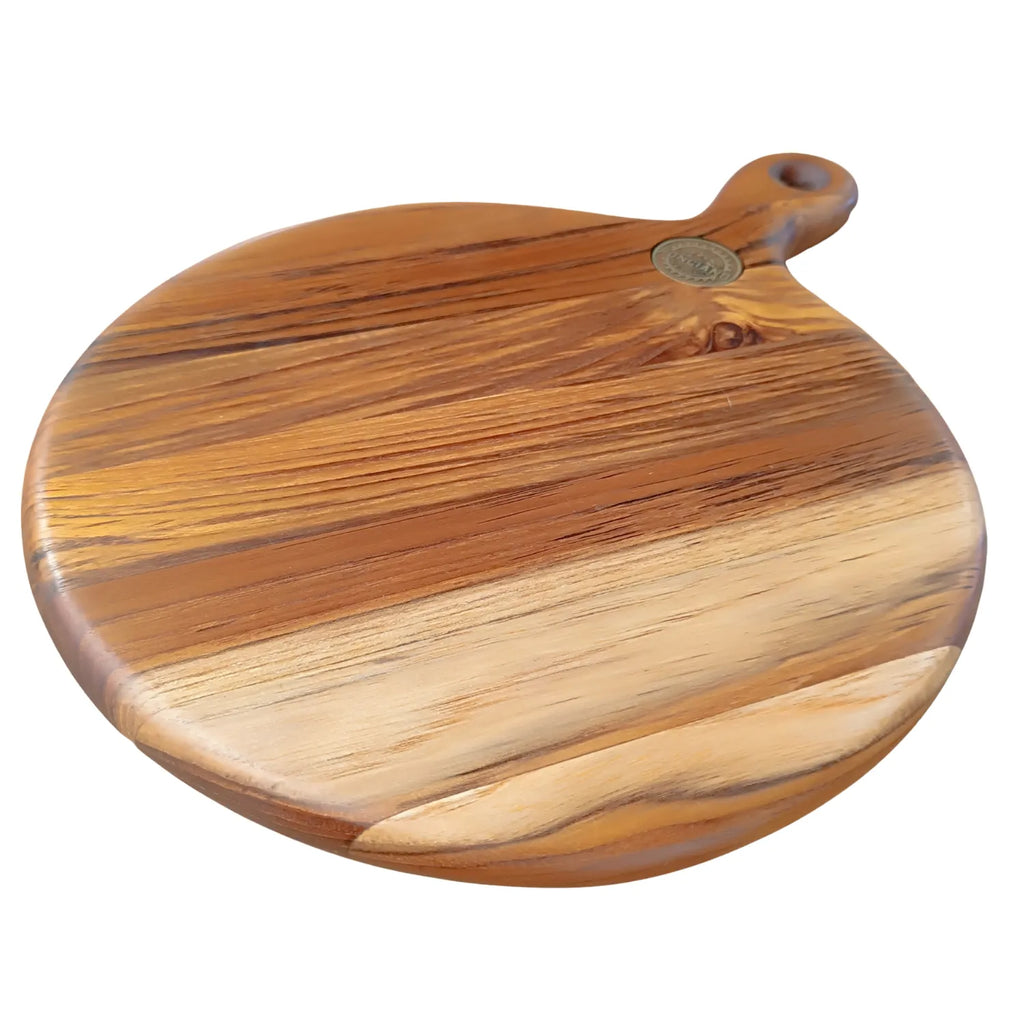 Tábua de servir Áurea em madeira Teca, perfil, Ponciano