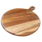 Tábua de servir Áurea em madeira Teca, perfil, Ponciano