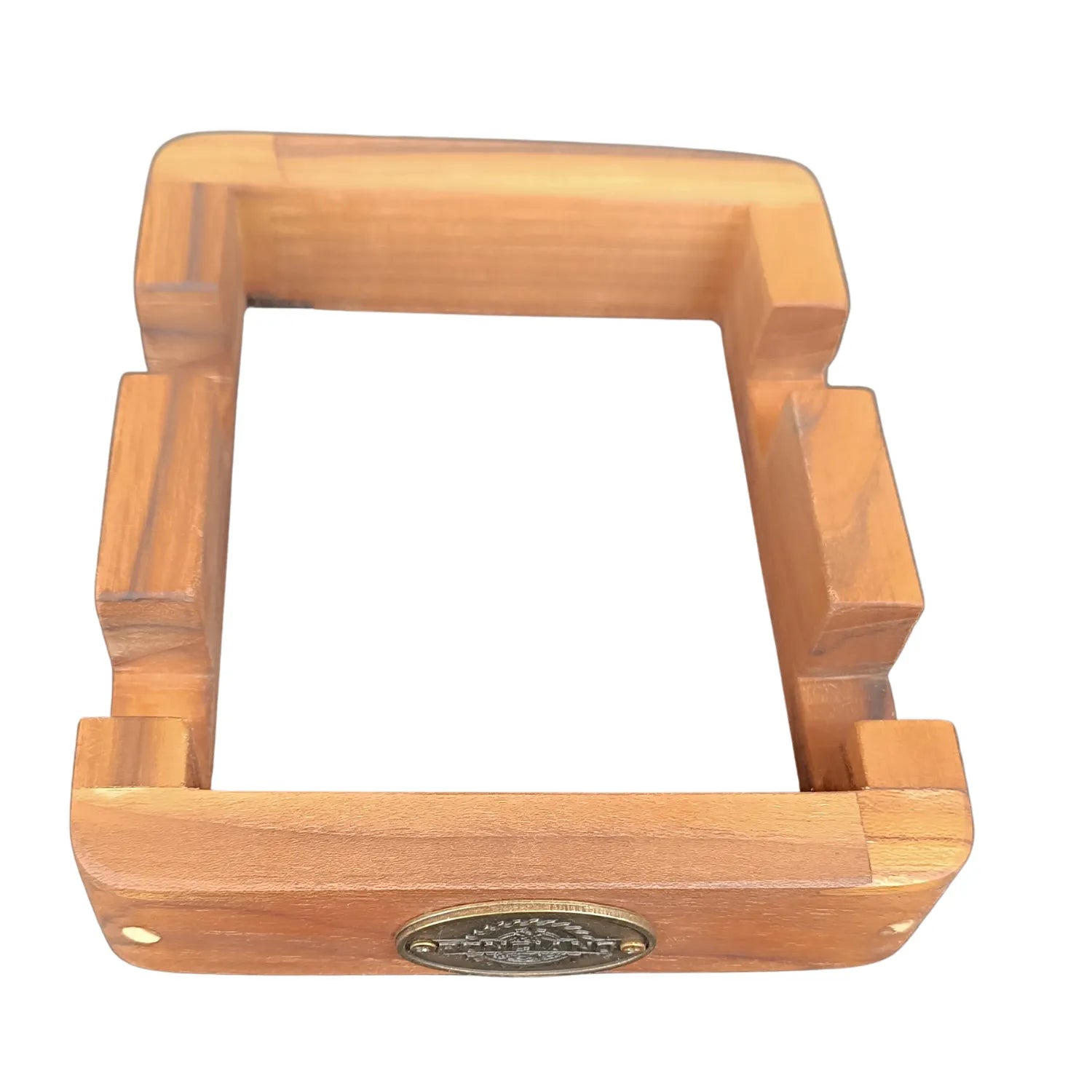 Kit Jade Ponciano - 2 Tábuas Gota em Madeira Teca com Suporte