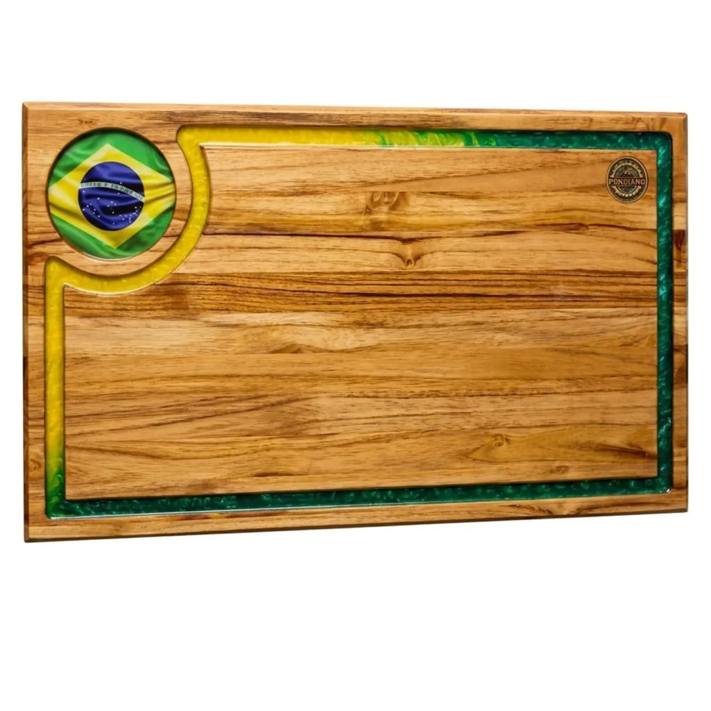 Tábua de Churrasco Torcedor Brasil