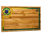 Tábua de Churrasco Torcedor Brasil