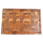 Tábua End Grain Retangular Premium Mosaico