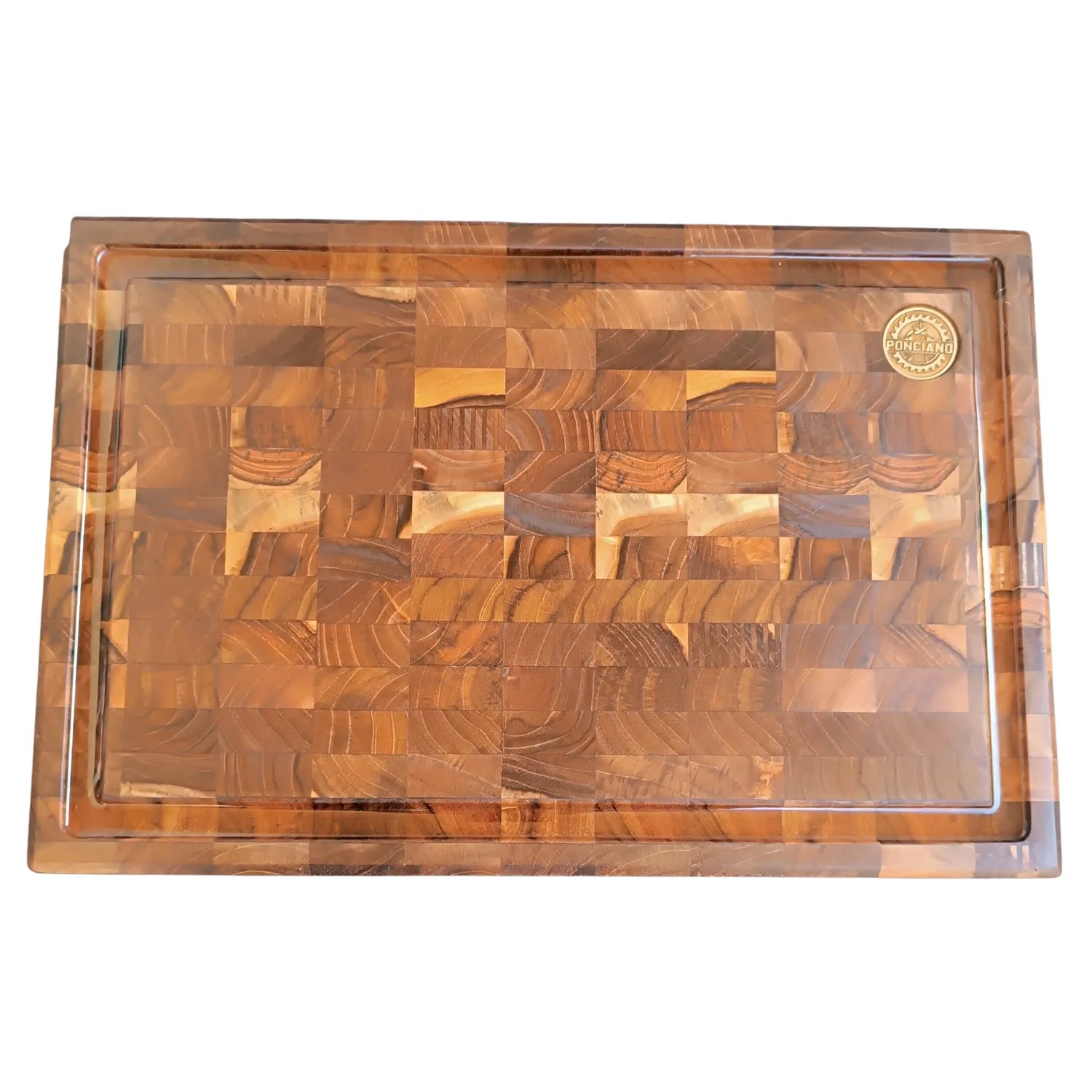 Tábua End Grain Retangular Premium Mosaico