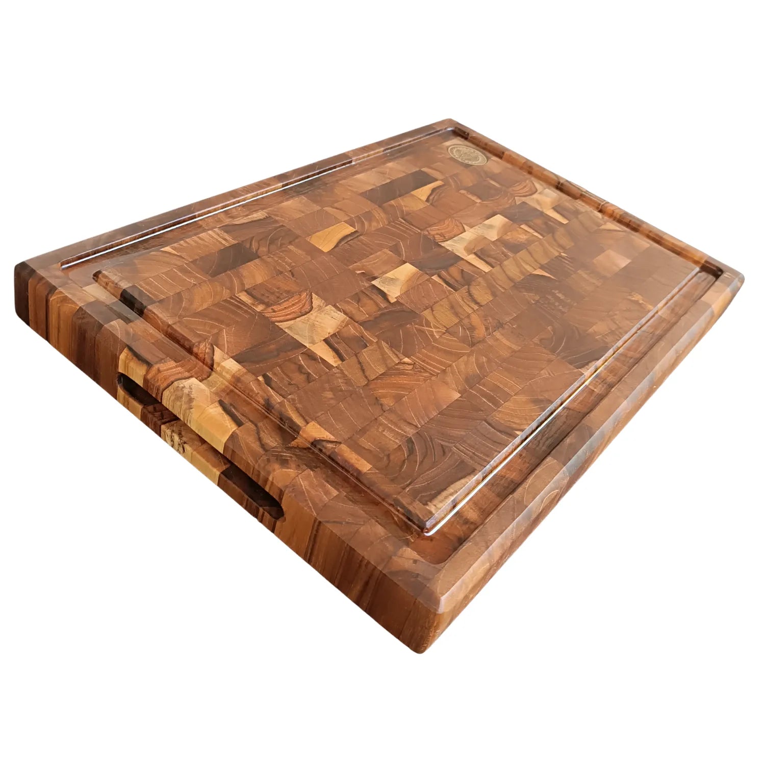 Tábua End Grain Retangular Premium Mosaico