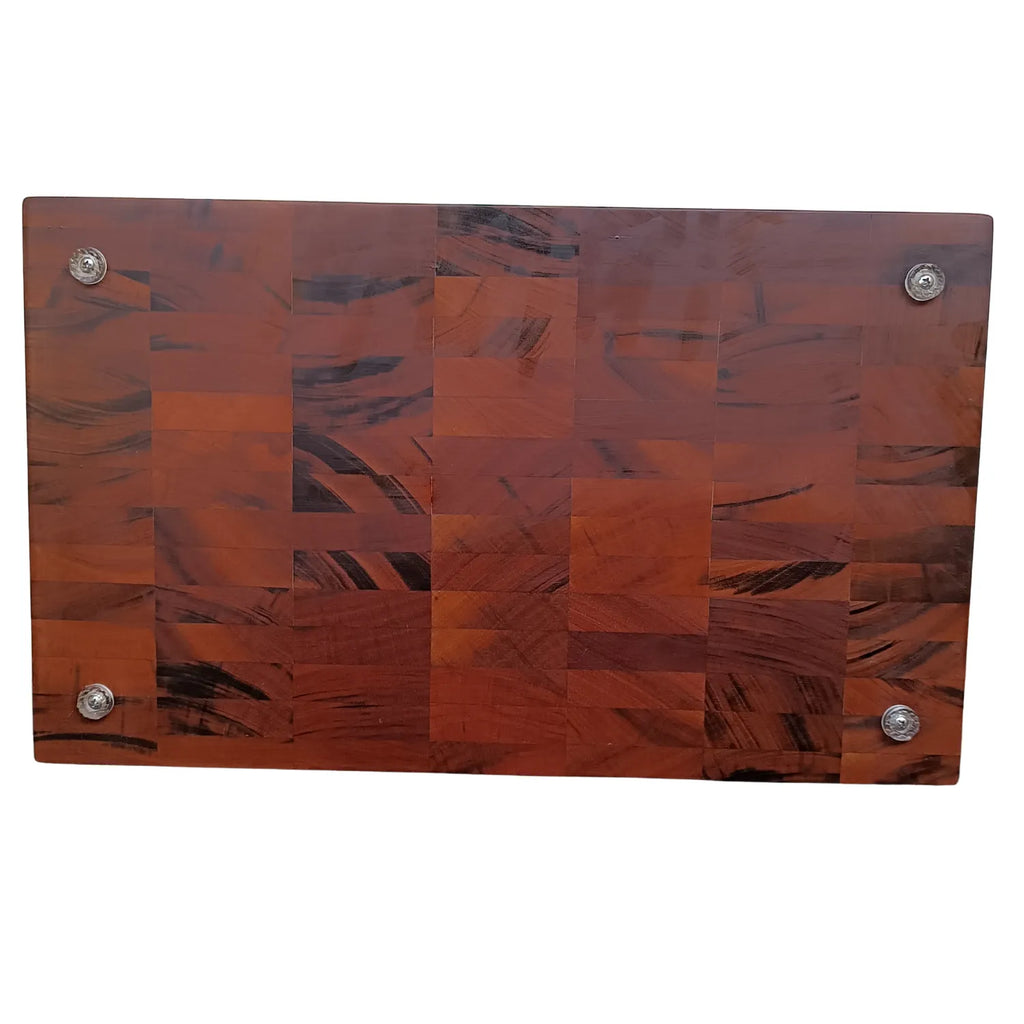 Tábua End Grain Imperial Black Ponciano - Muiracatiara com Resina