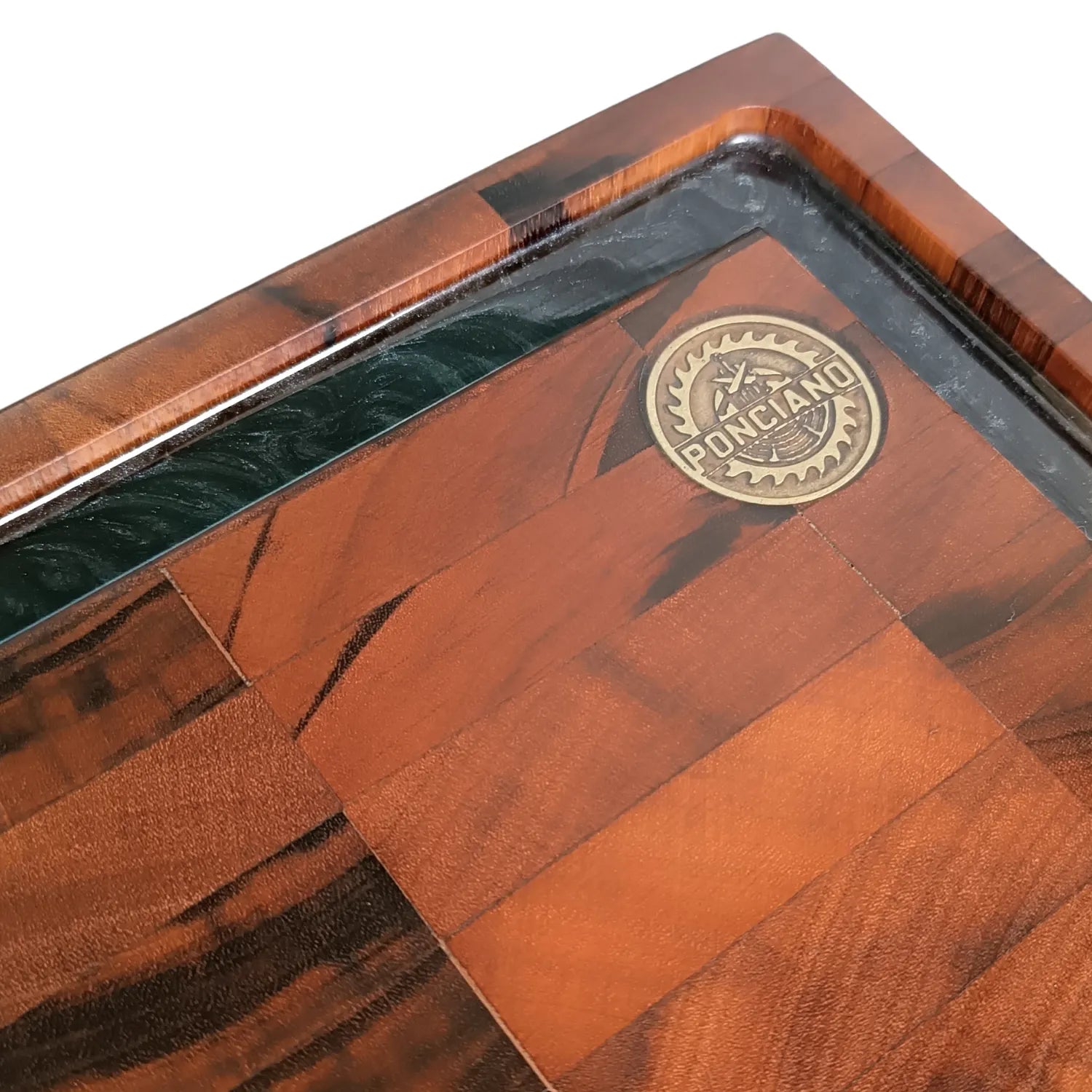 Tábua End Grain Imperial Black Ponciano - Muiracatiara com Resina