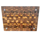 Tábua de Corte Ponciano Madeira Teca Invertida 40x29x2,5cm