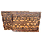 Tábua de Corte Ponciano Madeira Teca Invertida 40x29x2,5cm