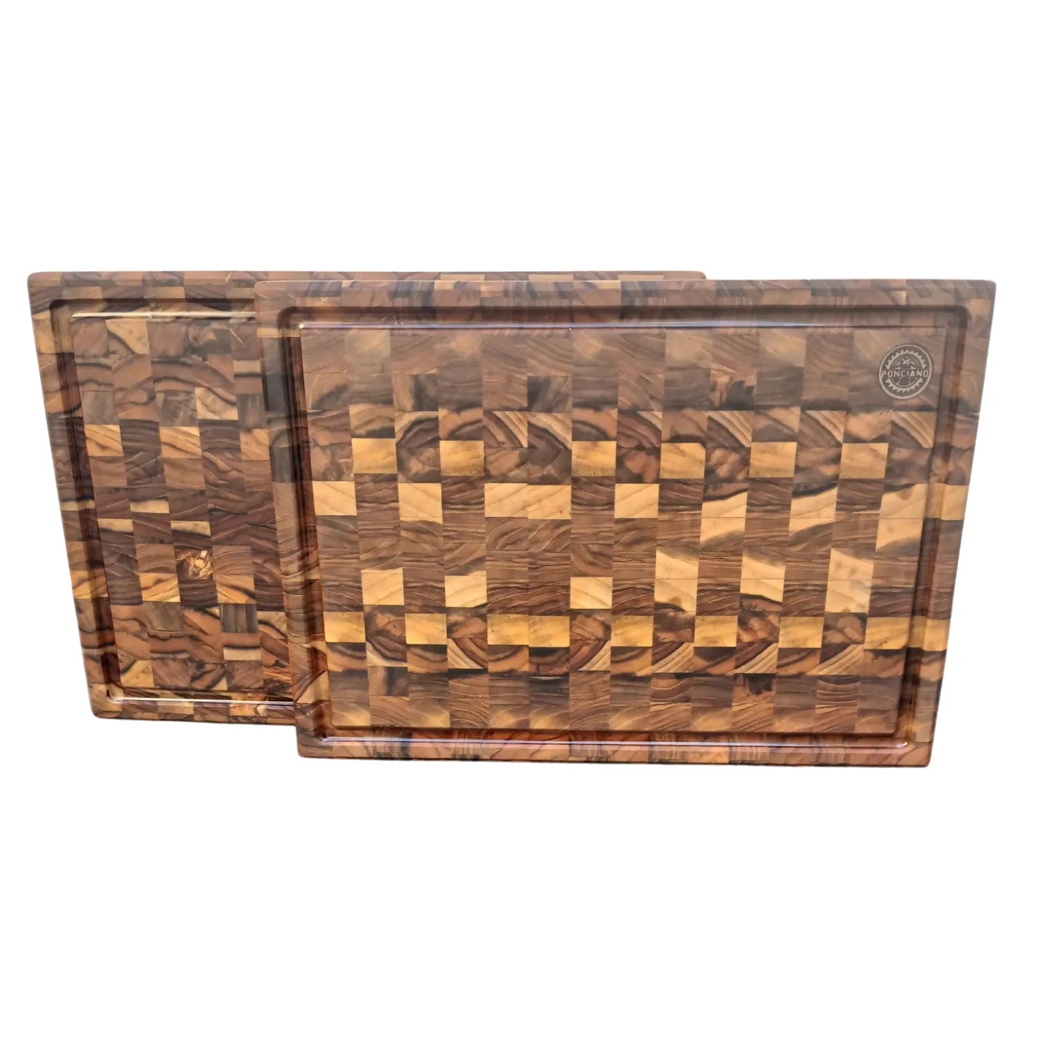 Tábua de Corte Ponciano Madeira Teca Invertida 40x29x2,5cm