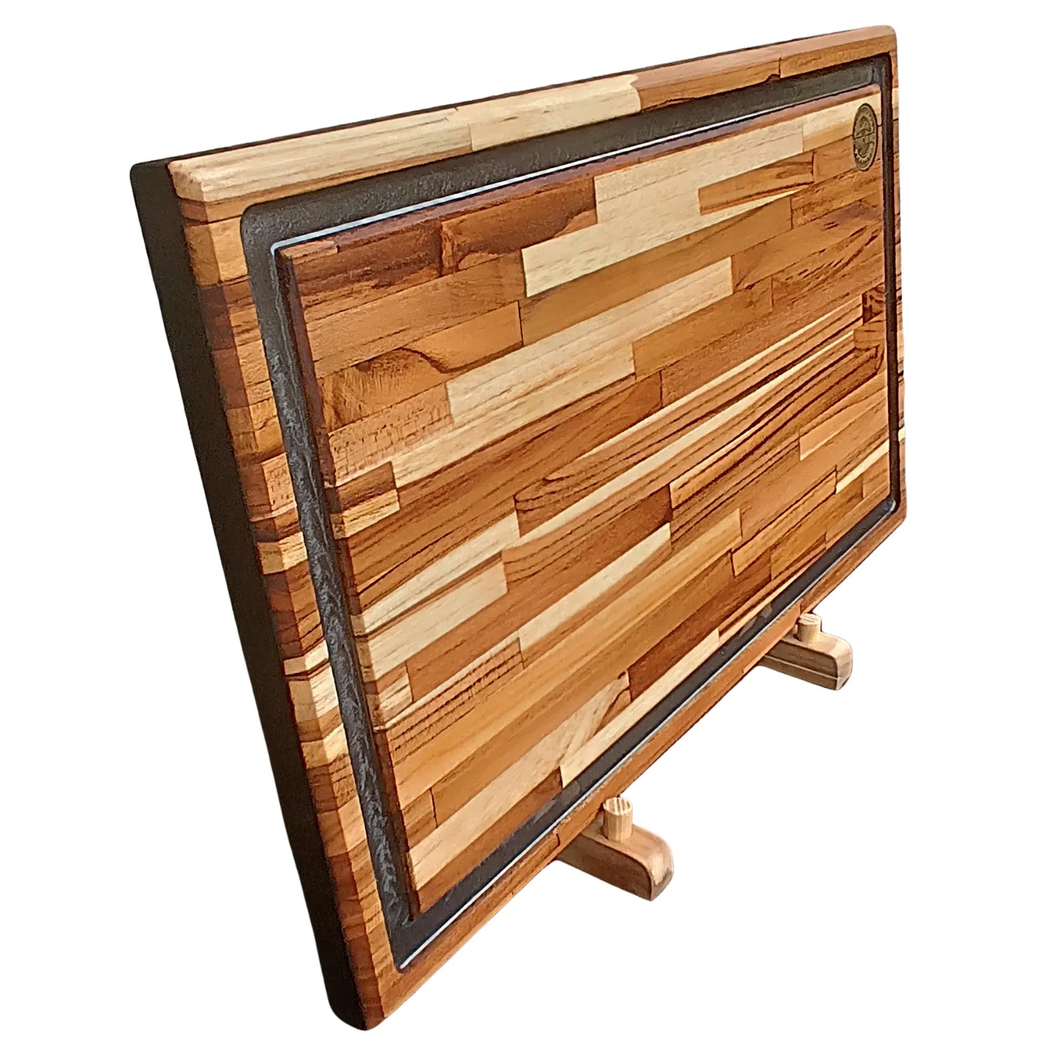 Tábua  Churrasco Texana, perfil lateral, Teca, Ponciano