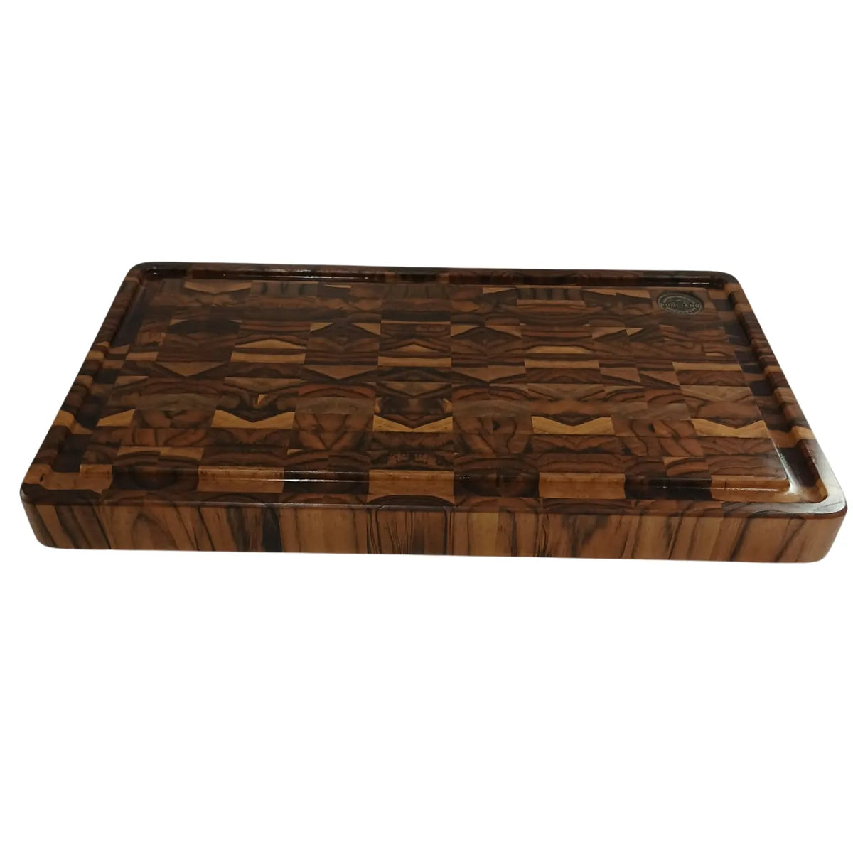 Tábua Madeira Invertida Teca Premium 45x29x4cm
